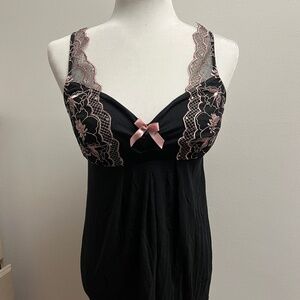 Soma Cool Night Lace-Trim Cami Size Small